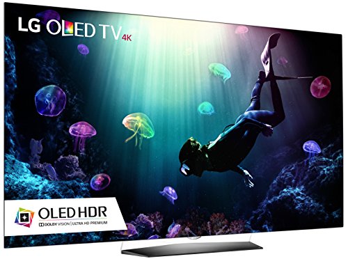 LG Electronics OLED55B6P Flat 55-Inch 4K Ultra HD Smart OLED TV (2016 Model)