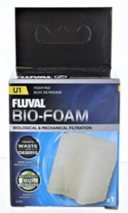 fluval u1 underwater filter foam pads (4 pack)