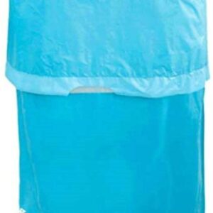 Amscan Flings Pop-Up Trash Bin- 13 Gallons | Caribbean Blue | 1 Pc.