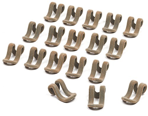 Slim-Line Set of (18) Mini Cascading Hooks (Camel) by ClosetHangerFactory