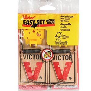 Victor EZ set mouse trap (Pack of 12)