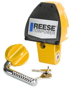 reese towpower 7066900 professional universal coupler lock , black