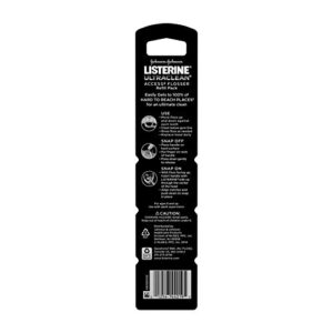 Listerine Ultraclean Access Flossers Disposable Heads Fresh Mint Crystals 28 Each (Pack of 3)