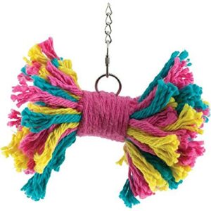 Sweet Feet and Beak Chew Popper Bird Foraging Toy - Toys for Bird Cages - Tough Plastic Pet Toy - Foraging Toys for Parrots, Cockatiels, Lovebirds, Budgies & Other Birds - Bird Accessories (Small)