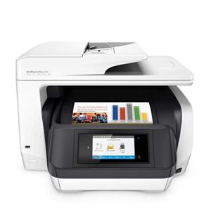hp officejet pro 8720 all-in-one wireless color printer, hp instant ink or amazon dash replenishment ready - white (m9l75a)