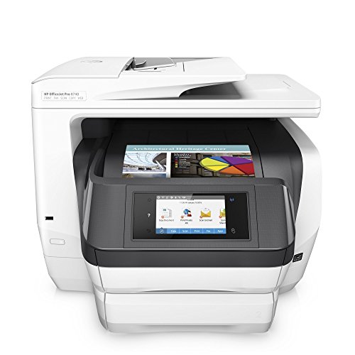 HP OfficeJet Pro 8740 All-in-One Wireless Printer, HP Instant Ink or Amazon Dash replenishment ready (K7S42A)