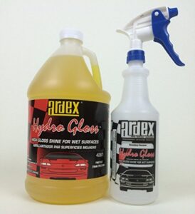 ardex hydro gloss one step speed wax - wet-dry clean and shine