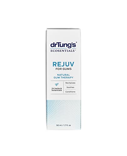 DrTung's REJUV for Gums - Natural Formula for Healthy Gums, 24 Herbs and botanicals, 1.7 Ounce