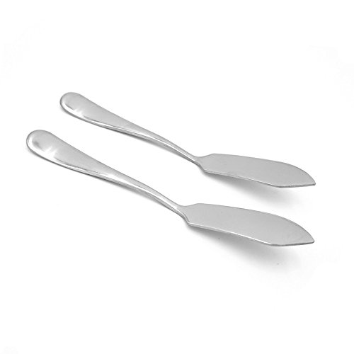 Crysto Stainless Steel Butter Knife, Set of 2, Butter Spreader, Breakfast Spreads,Cheese and Condiments