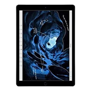 Apple iPad Pro (128GB, Wi-Fi + Cellular, Space Gray) 12in Tablet (Renewed)