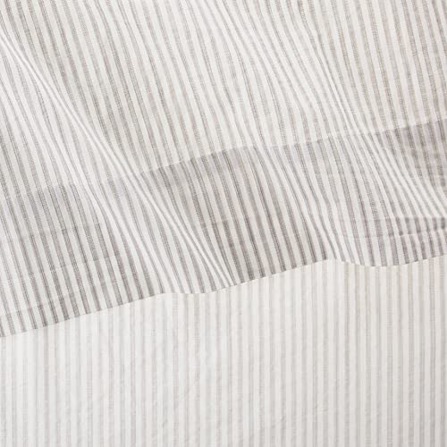 Tommy Bahama Home Sheets Cotton Percale Bedding Set, Crisp & Cool, Stylish Home Decor, Queen, Paloma Beach Gray