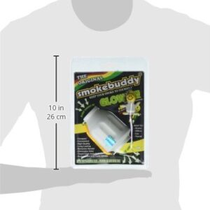 smokebuddy Smoke Buddy Glow in The Dark White - Personal Air Purifiery and Odor Diffuser