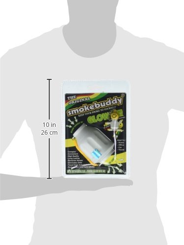 smokebuddy Smoke Buddy Glow in The Dark White - Personal Air Purifiery and Odor Diffuser