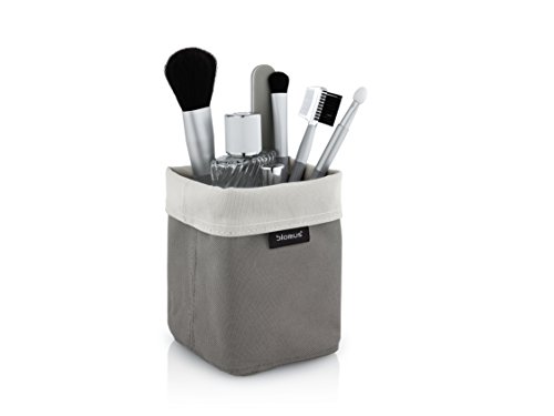 Blomus Reversible Storage Basket-Sand-Anthracite-Lg