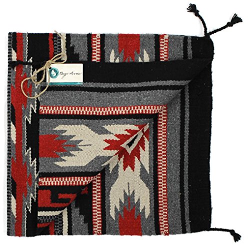 Onyx Arrow Southwest Décor Area Rug, 20 x 40 Inches, Durango Red, Gray, Black