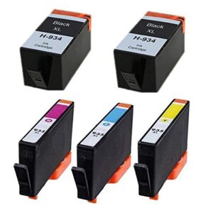 amsahr h-934xlbk(c2p23an) hp 934xl, officejet pro 6220, 6230, remanufacture replacement ink cartridges, black