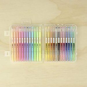 KaiserColour Gel Pens 24/Pkg, Pastel & Glitter; 12ea