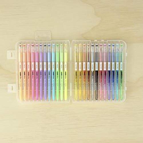 KaiserColour Gel Pens 24/Pkg, Pastel & Glitter; 12ea