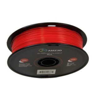 1.75mm Red PLA 3D Printer Filament - 1kg Spool (2.2 lbs) - Dimensional Accuracy +/- 0.03mm