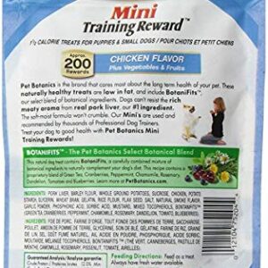 Pet Botanics Mini Training Rewards for Dogs 3 Flavor Variety Bundle: (1) Bacon, (1) Chicken and (1) Beef, 4 Oz Ea (200 Count per Bag, 3 Bags Total)