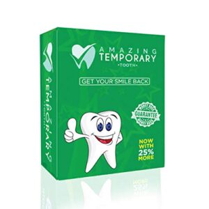 amazing temporary tooth replacement kit temp dental repair