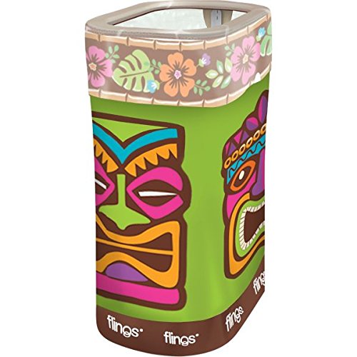 AMSCAN Tiki Party Flings® Plastic Bin - 22' x 15' x 10' | 1 Pc