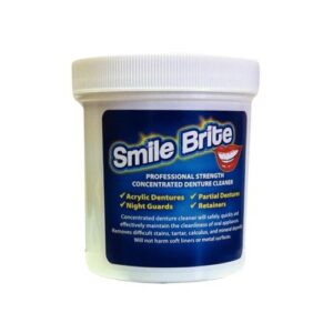 smile brite denture cleaner - 12 pks