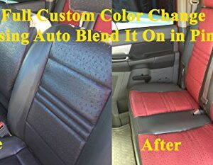 Furniture Leather Max Complete Leather Refinish and Repair Kit/Now with 3 Color Shades to Blend with/Leather & Vinyl Restorer (Wine Blend)