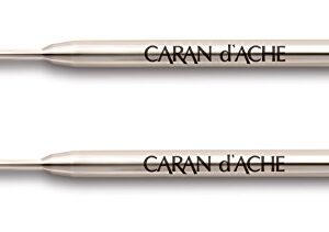 Caran d'Ache"Goliath" Ballpoint Pen Refill - Blue (Pack of 2)