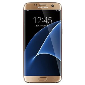samsung galaxy s7 edge factory unlocked phone 32 gb - internationally sourced (middle east/african/asia) version g935fd- platinum gold