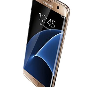 Samsung Galaxy S7 Edge Factory Unlocked Phone 32 GB - Internationally Sourced (Middle East/African/Asia) Version G935FD- Platinum Gold