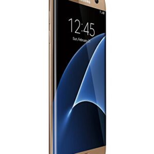 Samsung Galaxy S7 Edge Factory Unlocked Phone 32 GB - Internationally Sourced (Middle East/African/Asia) Version G935FD- Platinum Gold