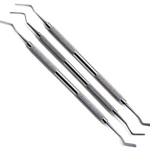 3 Pcs Superior Dental Heidemann Spatulas Composite Plastic Filling Restorative Instrument