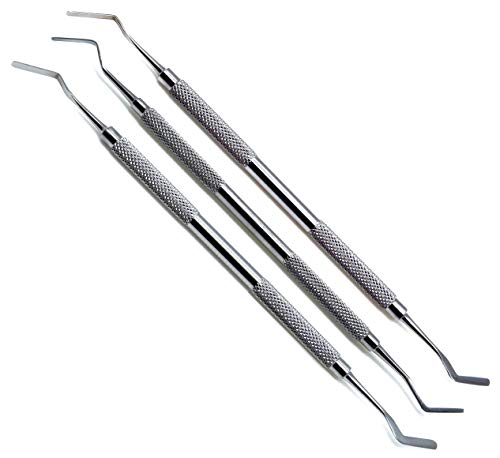 3 Pcs Superior Dental Heidemann Spatulas Composite Plastic Filling Restorative Instrument