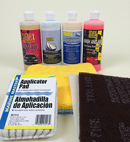 Ardex Boat Detailing Kit - Restore, Shine & Protect 16oz for Smaller Boats & PWCs