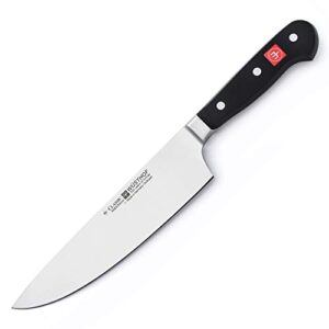 wusthof classic cook's knife, one size, black, stainless steel