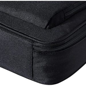 High Sierra Single Compartment Lunch Bag, Black, One Size