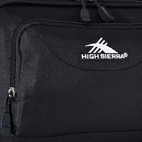 High Sierra Single Compartment Lunch Bag, Black, One Size