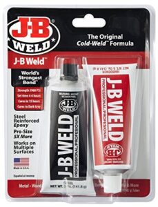 j-b weld pro size - 2/5 oz. tubes