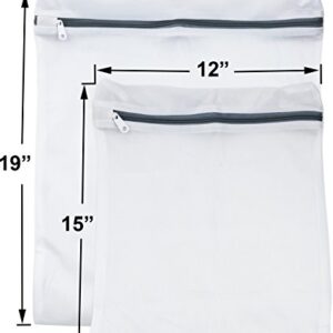 Simple Houseware Laundry Bra Lingerie Mesh Wash Bag (2 Large & 3 Medium)