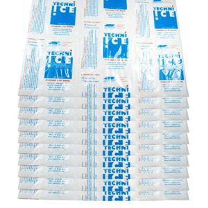 techni ice standard 2 ply disposable/one to two-time use dry ice replacement sheets (10)