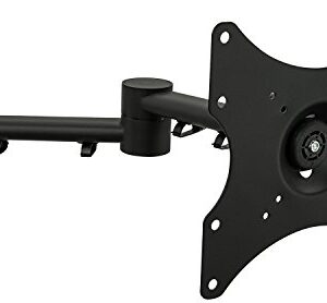 Mount-It! TV Wall Mount Bracket | Quick Release | Full Motion Swing Out Tilt Swivel | Articulating Arm for 13-42" Flat Screens and Monitors | VESA 75 to 200 | 44 Pound Capacity | Anti-Theft Locking