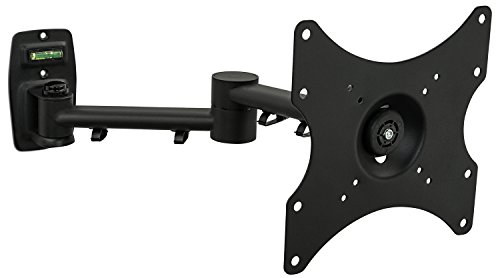 Mount-It! TV Wall Mount Bracket | Quick Release | Full Motion Swing Out Tilt Swivel | Articulating Arm for 13-42" Flat Screens and Monitors | VESA 75 to 200 | 44 Pound Capacity | Anti-Theft Locking