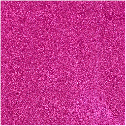 JAM Paper Gift Wrap - Glitter Wrapping Paper - 25 Sq Ft - Fuchsia Hot Pink Glitter - Roll Sold Individually
