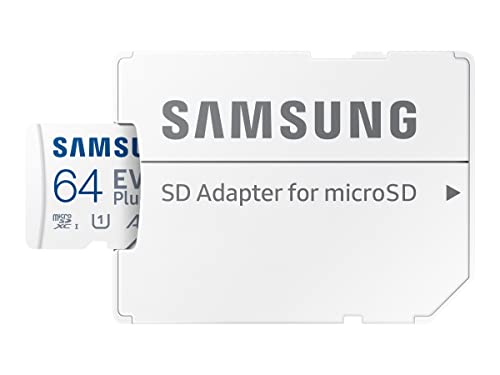 Samsung Evo Plus 64GB MicroSD XC Class 10 UHS-1 Mobile Memory Card for Samsung Galaxy J3 J1 Nxt Ace A9 A7 A5 A3 Tab A 7.0 E 8.0 View On7 On5 Z3