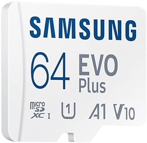 Samsung Evo Plus 64GB MicroSD XC Class 10 UHS-1 Mobile Memory Card for Samsung Galaxy J3 J1 Nxt Ace A9 A7 A5 A3 Tab A 7.0 E 8.0 View On7 On5 Z3