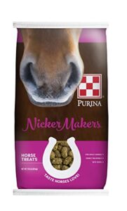 purina | nicker makers horse treats | 15 pound (15 lb.) bag