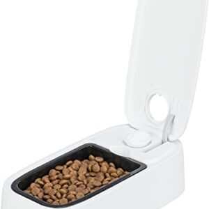 TRIXIE TX1 Automatic Food Dispenser, Single Serving, 48-Hour Timer, Battery Operated