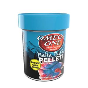 Omega One Betta Buffet 1.5mm Pellets, 1 oz