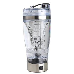 electric protein shaker blender my water bottle automatic movement vortex tornado 450ml free detachable smart mixer cup